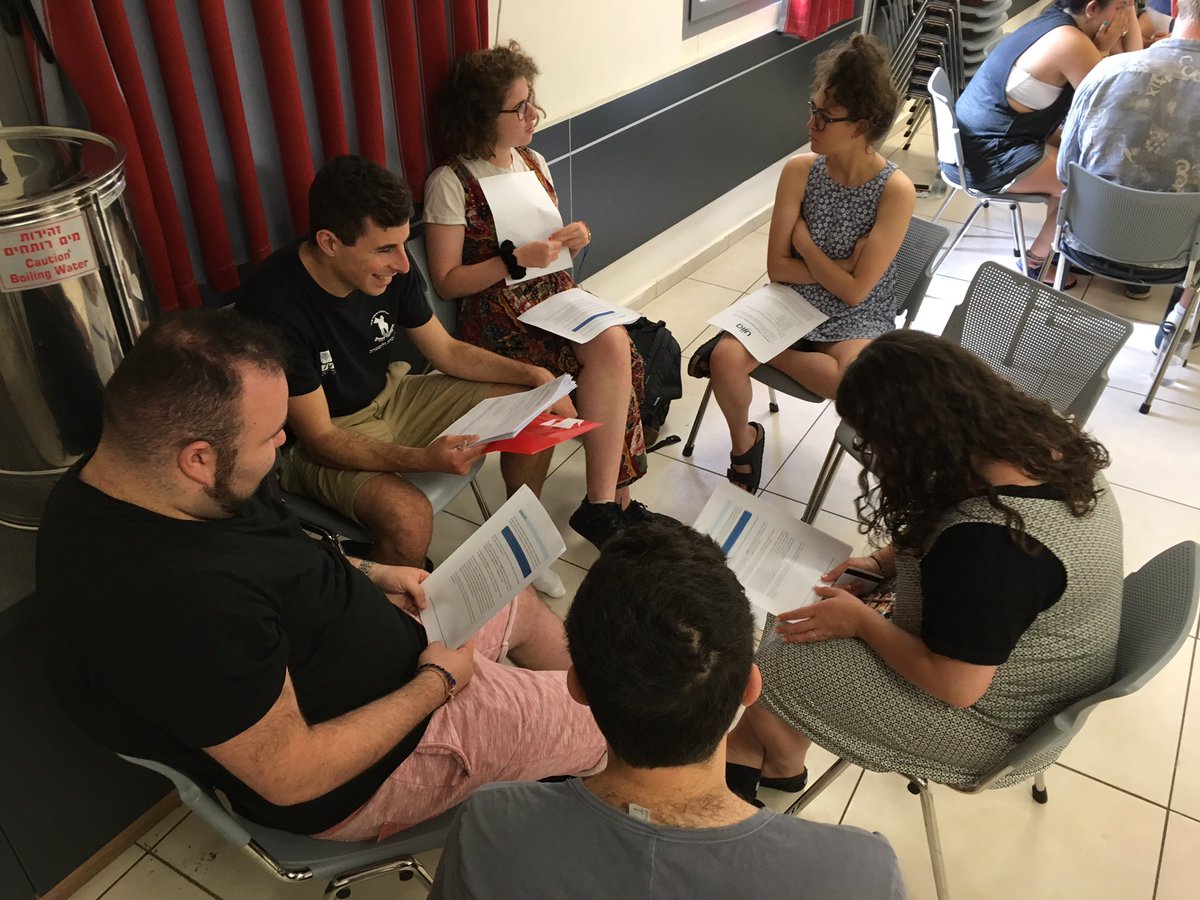 robinmoss86's tweet photo. Learning about @UJIAcharity's work in Israel by simulating social impact investment decisions on #Chazon2017 https://t.co/5GYB93v6Js