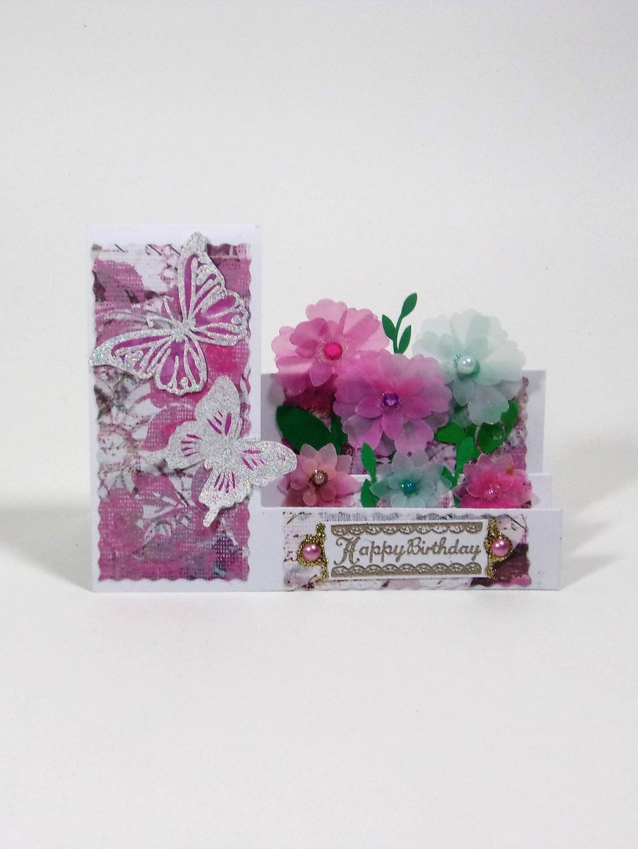 totallytuesday's tweet photo. https://t.co/iQxOh170ie #integrityTT #EtsySpecialT #FEOteam Happy Birthday 3D Card Garden #Etsy https://t.co/zcnPwZXVoZ