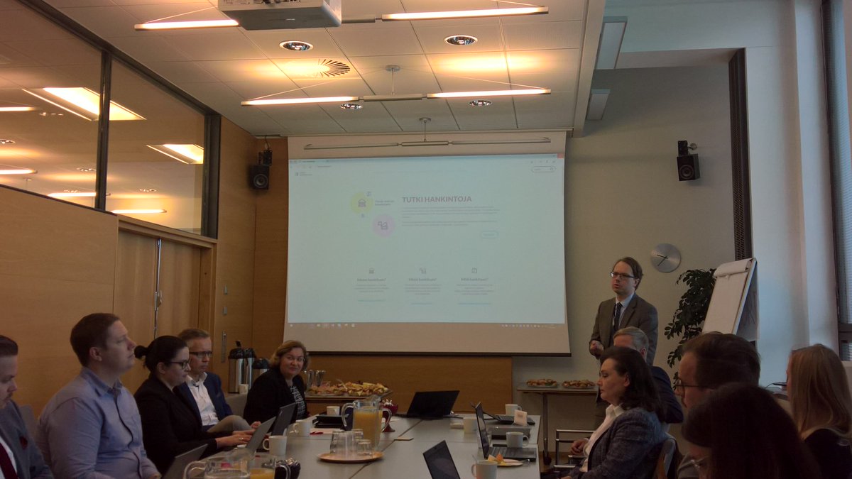 Tutkihankintoja.fi julkaisutilaisuus @Hansel_Oy . Hienoa! #avoimethankinnat #avoindata