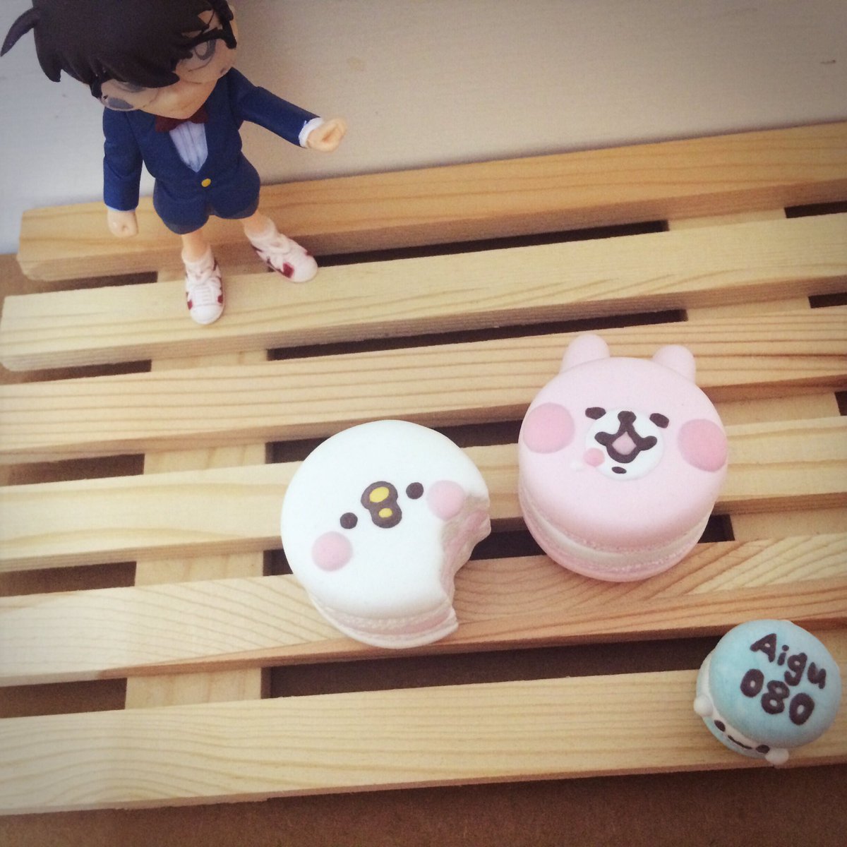 Aigu080's tweet photo. 犯人⋯就是你!!!
犯人は…お前だ!
#卡娜赫拉 #カナヘイ
#MacaronNotMacaron
#食べられないマカロン
#不能吃的馬卡龍 https://t.co/zgHTjfFapU