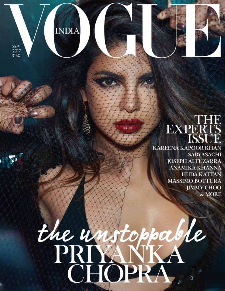 Priyanka Chopra Vogue India cover