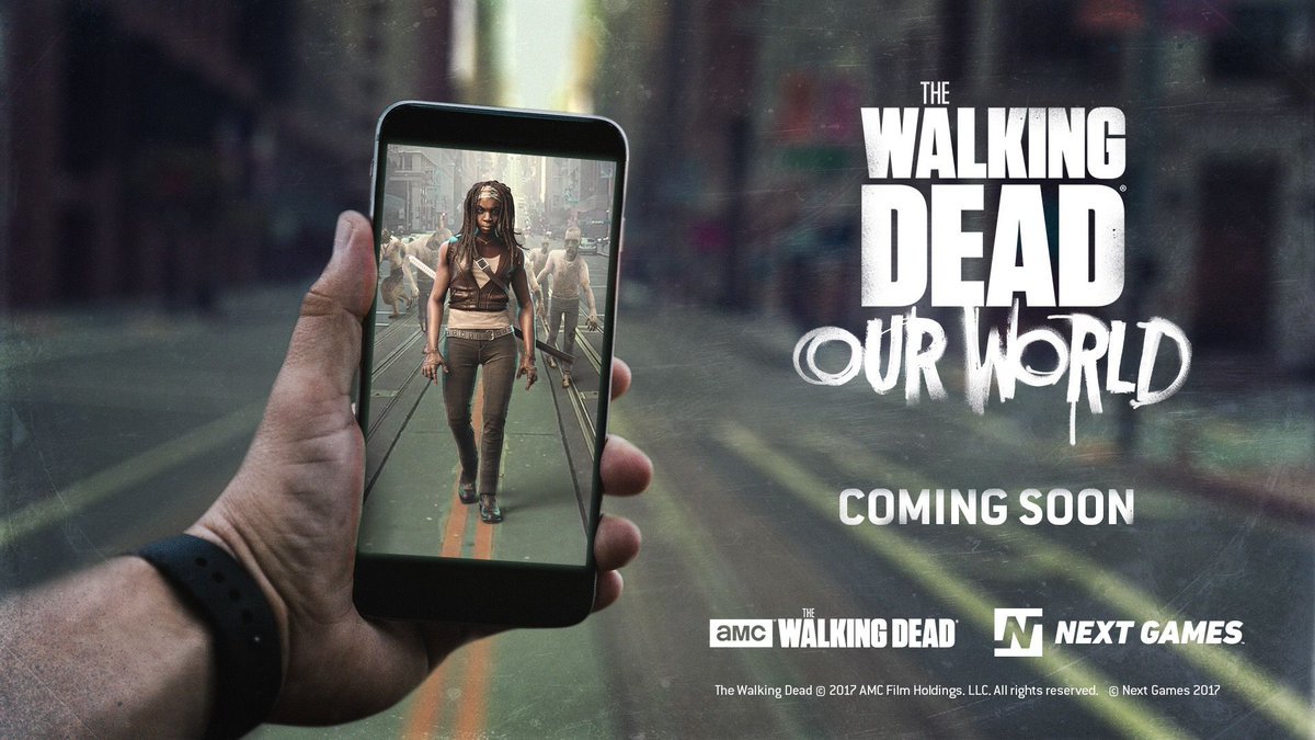 verge's tweet photo. The Walking Dead is getting a Pokémon Go-style AR game https://t.co/J7gtAj6wgl https://t.co/KYdKWIfF3H
