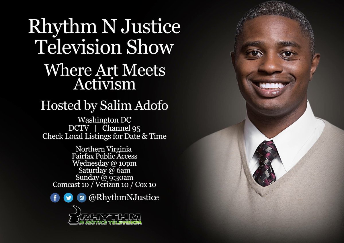 Tune in #salimadofo <a href="/rhythmnjustice/">Rhythm N Justice</a> <a href="/yourdctv/">YourDCTV</a> <a href="/fpatvradio/">FairfaxPublicAccess</a>