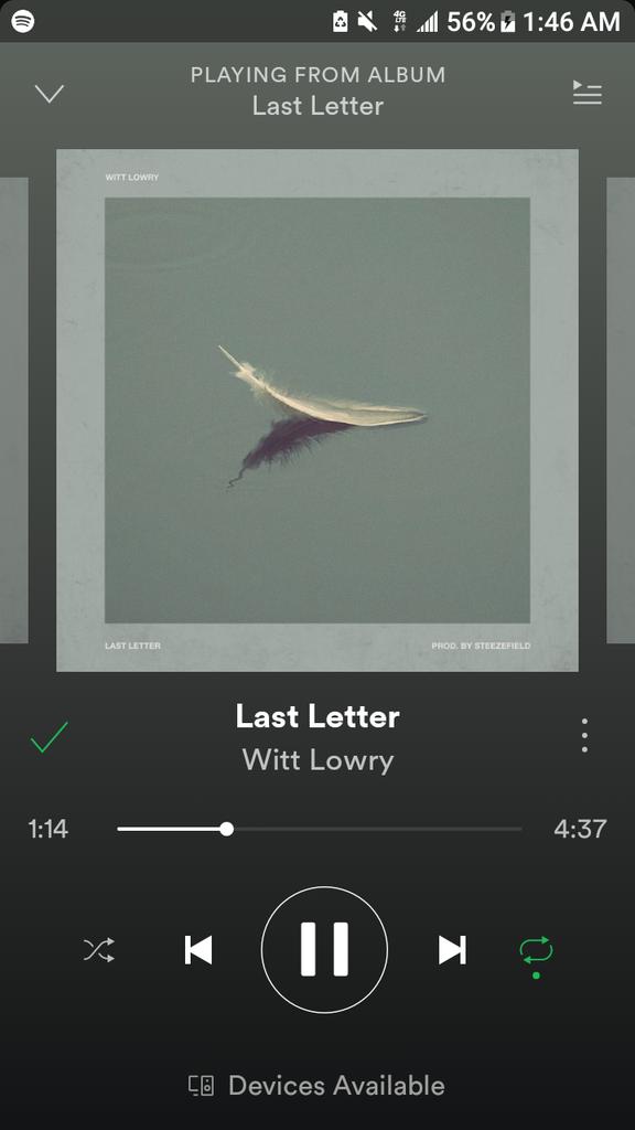 Miss_Angie420's tweet photo. @TheIJordan This is not what I wanted to listen to😭 im so depressed now 😭😭😭😭 but it is good ngl 😭🎶 https://t.co/SpT9WkBJrT