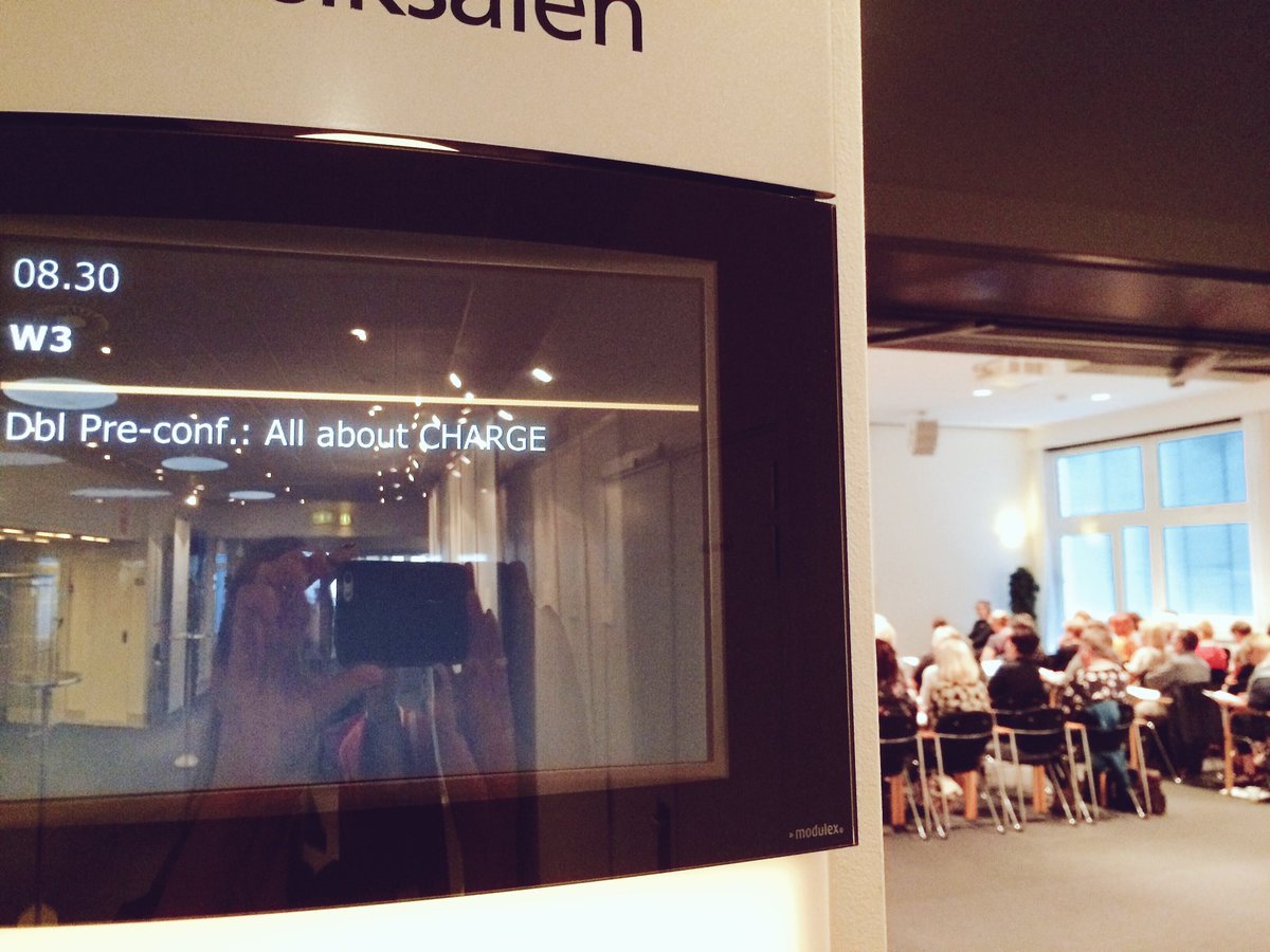 dbi2017denmark's tweet photo. Pre conferences rolling #dbi2017denmark https://t.co/BUoOfkIOhl