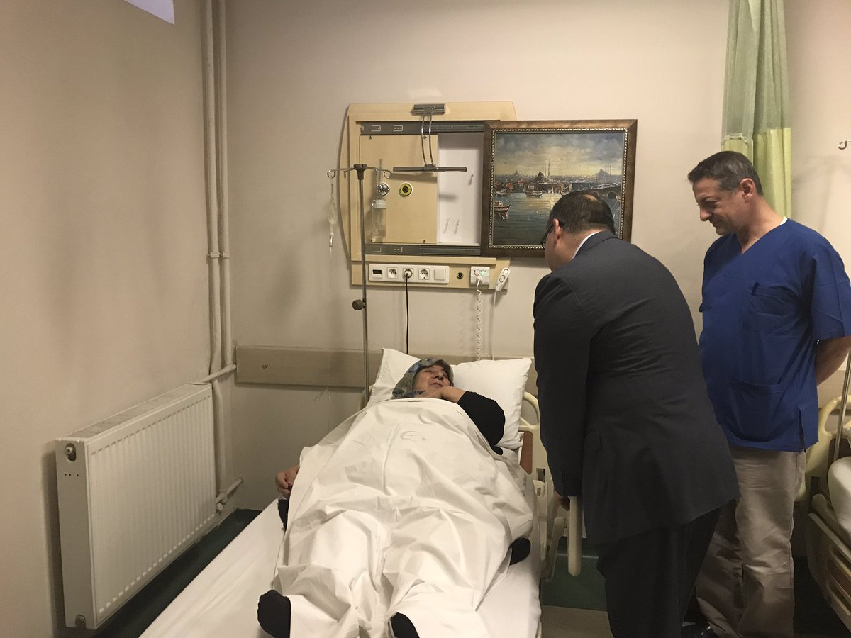 Gazi Mustafa Kemal Devlet Hastanesinde meslektaşlarımız ve hastalarımızla buluştuk, selamlar ilettik, selamlar yüklendik. #81il81ziyaret