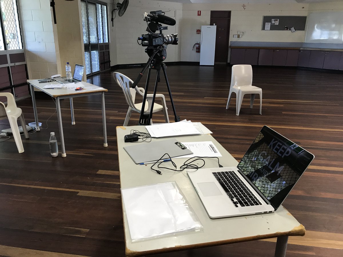 NewsJunkiesNT's tweet photo. Audition headquarters is a hive of activity! Thanks to all fab peeps who’ve auditioned for @NewsJunkiesNT so far! @WeaveFilms https://t.co/OYRE0PGFmv