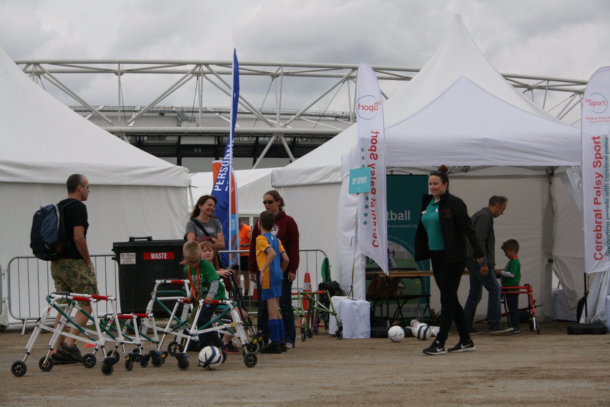 smcfad21's tweet photo. Nice to see @CP_Sport at #ParallelLondon2017 yesterday. Let's hope some of the young people involved can get playing regularly in London! ⚽️ https://t.co/nJLcMrvoap