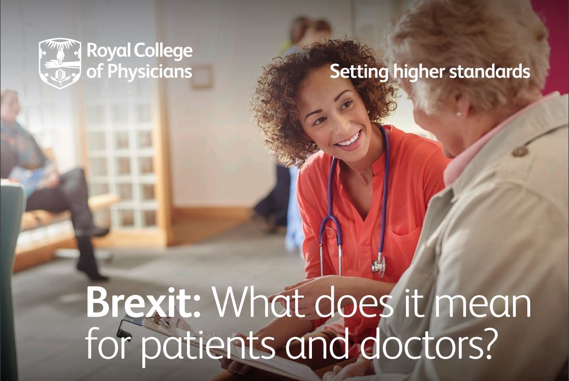 RCPhysicians's tweet photo. To all MPs voting in the #EUwithdrawalbill this week: find out how #Brexit will affect patients, doctors &amp; the NHS https://t.co/OimQrP014W https://t.co/a3dc14xJvy