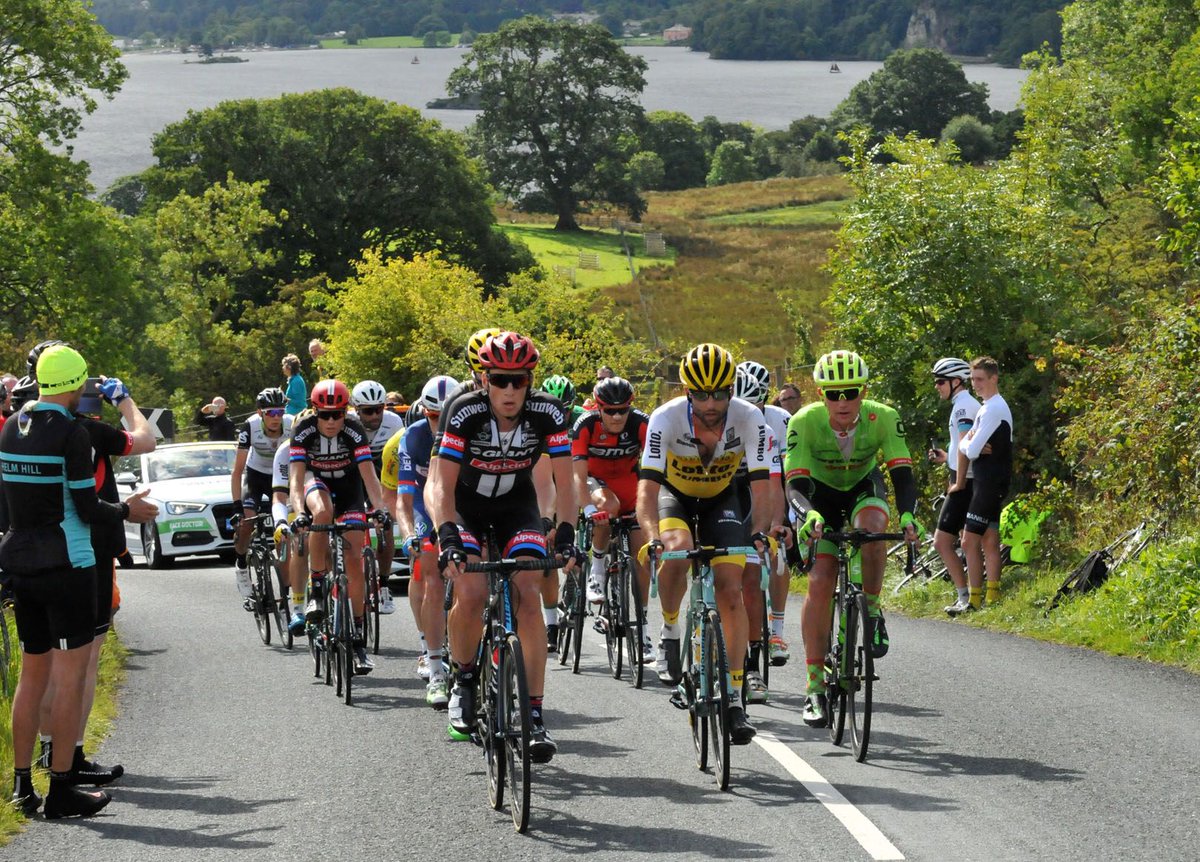 NlandNP's tweet photo. Today's the day. 211km of racing in #Northumberland! #OVOToB
https://t.co/fSd3KapkGc https://t.co/5iaW85HWRX