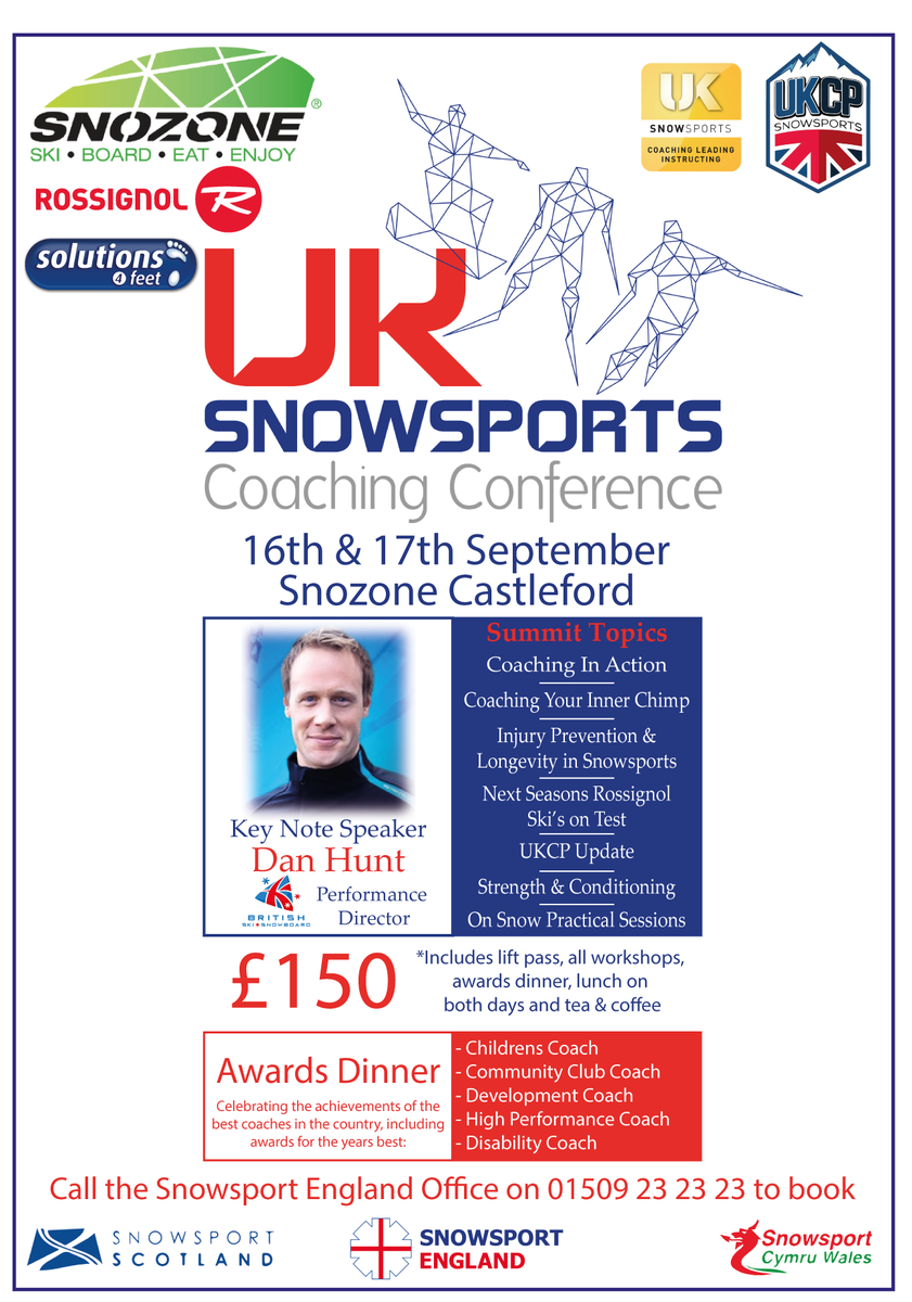 UKCoachingPath's tweet image. #MondayMotivation - progress your development as a ski or snowboard coach and book on the Coaching Conference 👉
buff.ly/2whV6G9