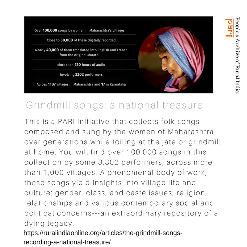 PARInetwork's tweet photo. Please forward our blurbs on Grindmill Songs Project on Whatsapp #RuralIndia #grindmill #womenatwork https://t.co/OY1HtAmBxB