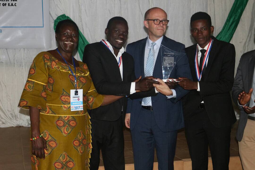 eaudc2017's tweet photo. Congs to @kyambogou the winner of #EAUDC2017 🏆!! You were so determined #Uganda @EAC_yap https://t.co/h4K2JikSPo