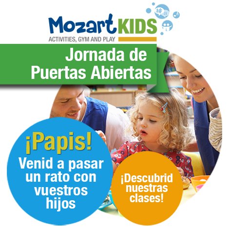 MozartKids's tweet photo. El sábado 16 de septiembre disfrutaremos de la presentación de  las actividades de @MozartKids @Ocioparapeques  @dacilmp @NievesHorcajo https://t.co/Y5Ij3bXB8Q