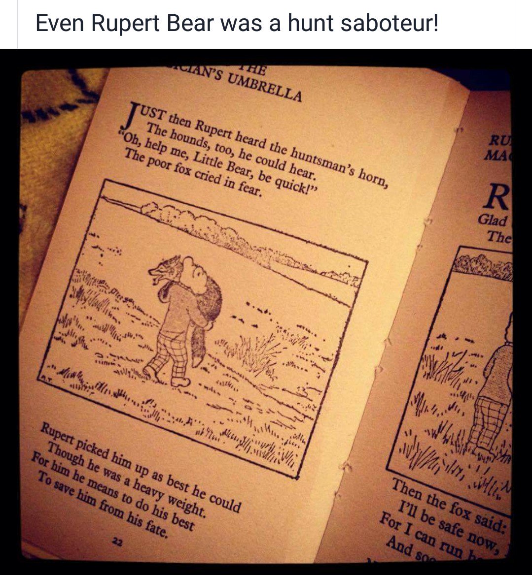 DarloLoopyLou's tweet photo. ❤️ this
#KeepTheBan #EnforceTheLaw #RupertTheSab #StopAllHunting https://t.co/YCDHvSj1w9