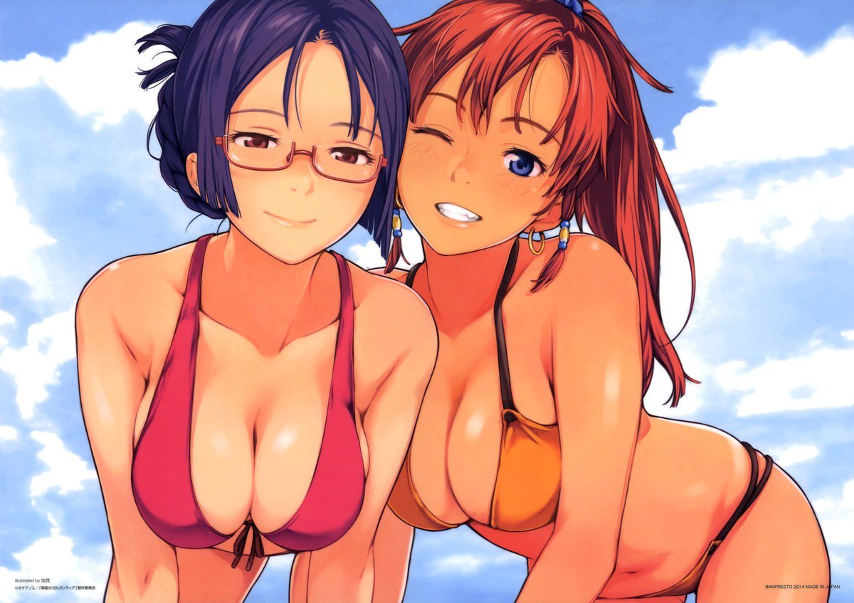 Rdm_Board's tweet photo. #wallpaper #cleavage, #Suisei no Gargantia, #anime, #anime girls, #Bellows, #bikini, #Ridget (Suisei no Gargantia) https://t.co/nht7hqH3wv
