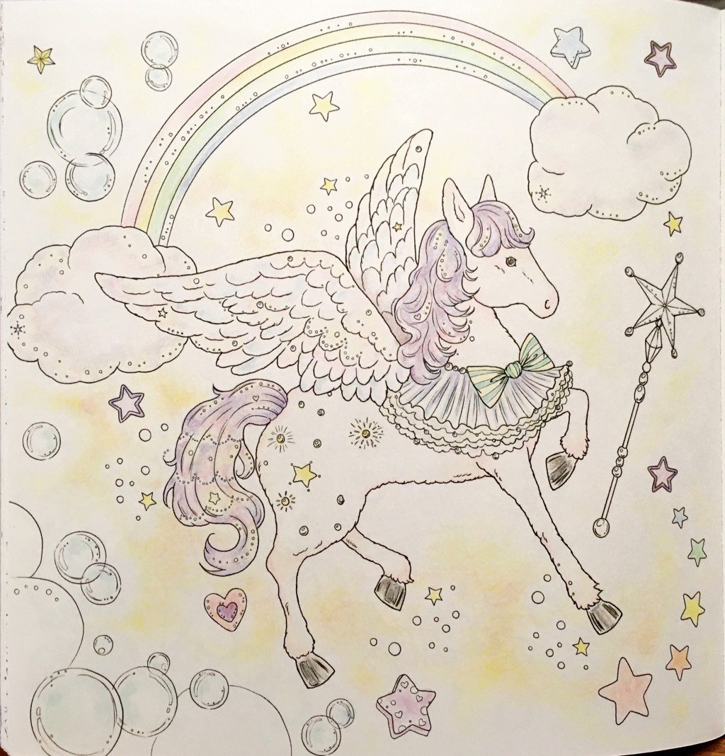 コロリエ 大人の塗り絵ポータル V Twitter 塗ってみた かわいい の魔法にかかる 夢色ファンタジー塗り絵 を塗ってみた２ 前編 大人の塗り絵 ぬりえ 塗ってみた たけいみき 夢色ファンタジー塗り絵 T Co Wazfspb45t