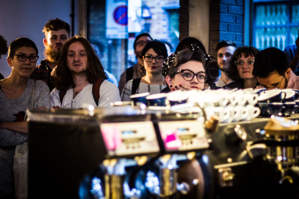 origincoffee's tweet photo. #Shoreditch Thank you to everyone who supported heat 2 of the #MacchiatoSmackdown event last week. Credit @drbottrill for the images https://t.co/1ScEm6bwX4
