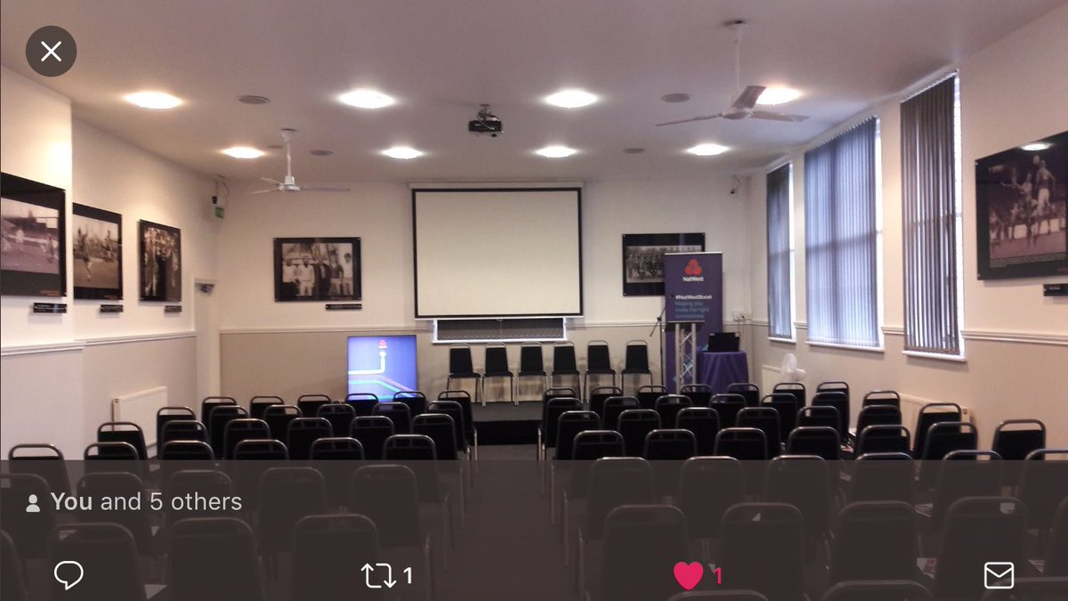 iainglover's tweet photo. Before and after! What a turnout for our #Exeter #natwestboost event. There's a real buzz in the air. https://t.co/1XPSSlpnN0
