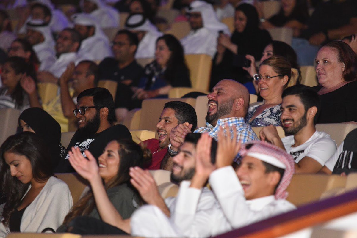 When 5 comedy superstars descend together, the night can be nothing short of memorable. #DohaComedy had the audience in splits who.. (1/3)