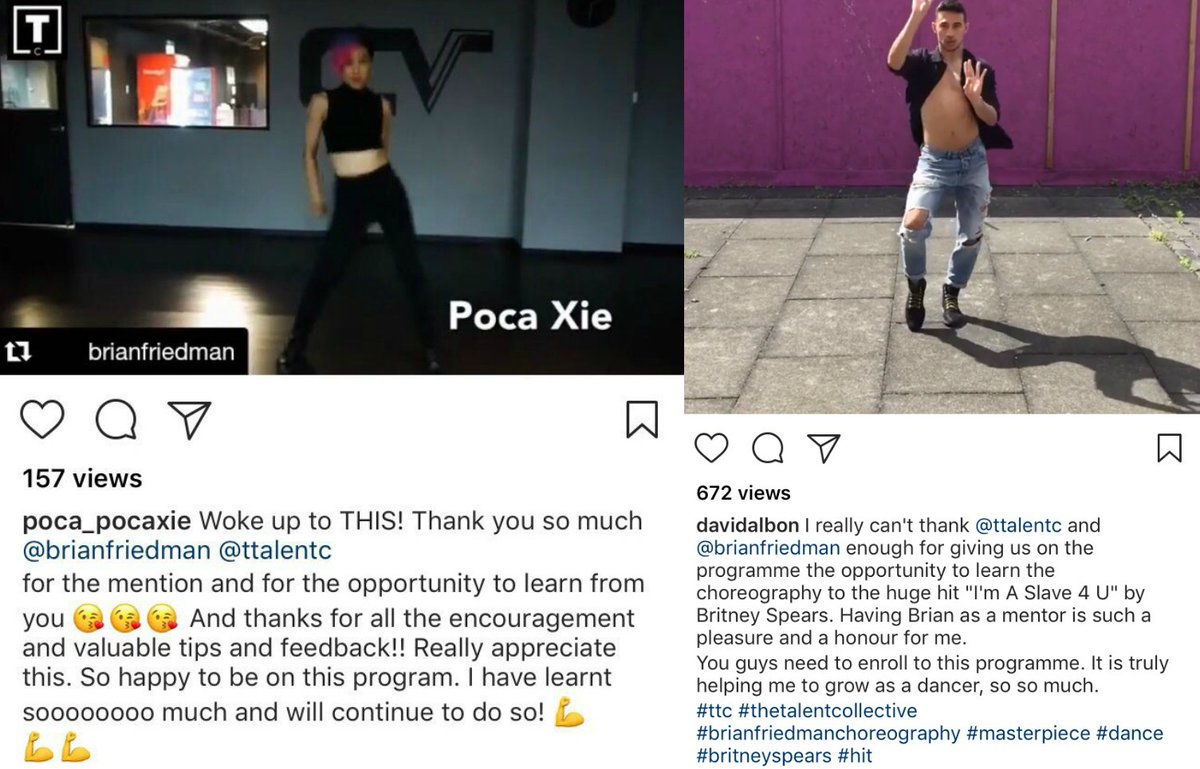 tTALENTc's tweet photo. We LOVE seeing the improvements and progress our students have made on the program! Send us your videos!💛#TeamFriedman #choreography #dance https://t.co/aydW2kHshQ