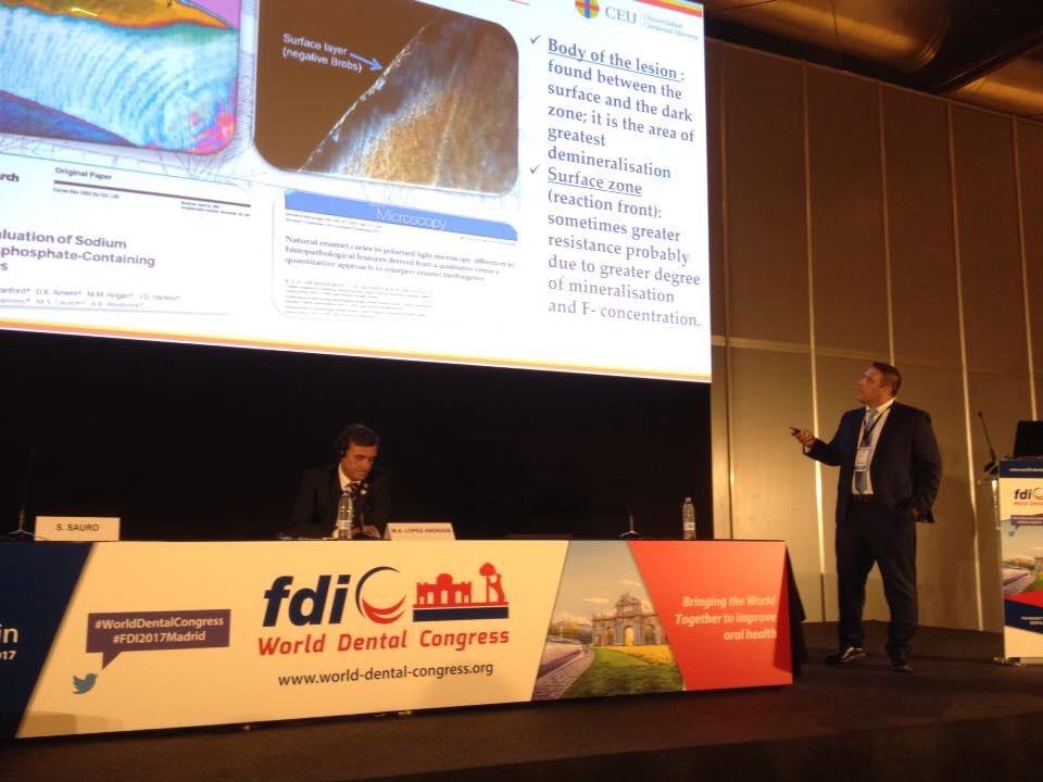 CienciaUCHCEU's tweet photo. Felicidades a Salvatore Sauro @TorePhD Prof #Dentristry @uchceu invitado al FDI World Dental Congress #fdi2017madrid https://t.co/bBRuIceZ5k https://t.co/iISEiy8upX