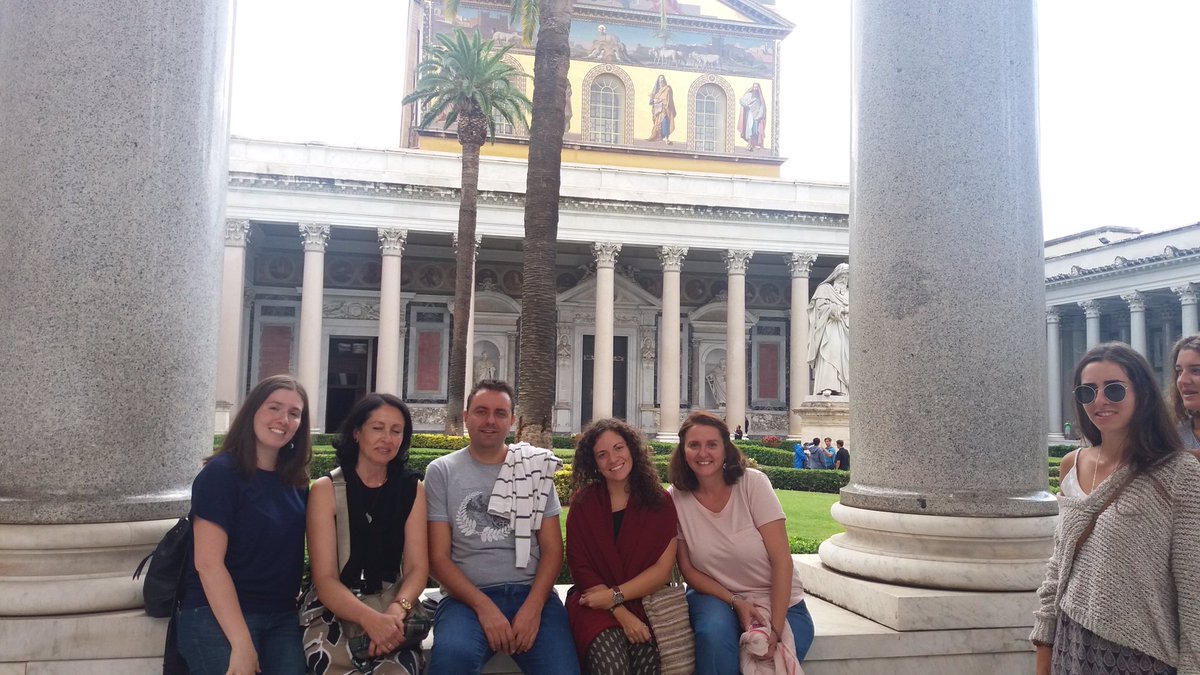 epsfernando's tweet photo. Italia 2: las Catacumbas y San Pablo Extramuros. En la vivienda de Calasanz y eucaristía todos juntos, en la celebración de los 400 años. https://t.co/7M8rEhbglI