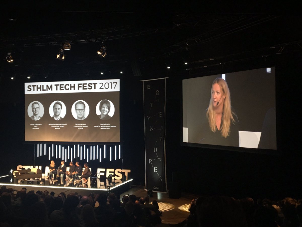 anna_s_persson's tweet photo. Startup looking for the next big thing in Fintech/Banking? Compliance robot!? #sthlmtechfest #nordnettech https://t.co/zaUKs7fM4E