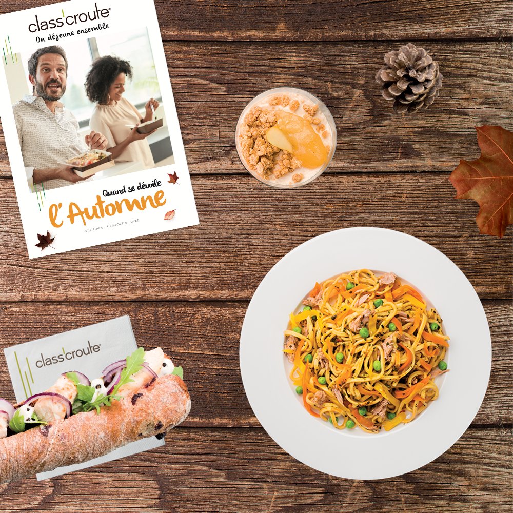 Assistanteplus's tweet photo. [CLASS'CROUTE] La carte automne-hiver est arrivée ! #classcroute #plateaurepas #pausedejeuner @class_croute --> https://t.co/c4yjVmysWc https://t.co/TIM5mXsyd2