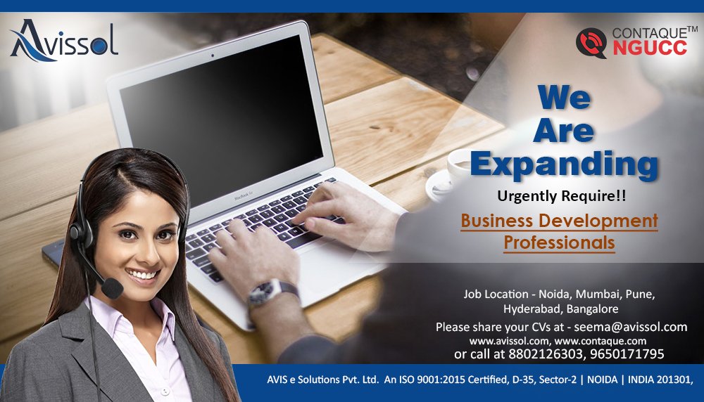 avissol1's tweet photo. Urgently required #BusinessDevelopmentProfessionals #Hiring #JobPost https://t.co/qJAMssngqr