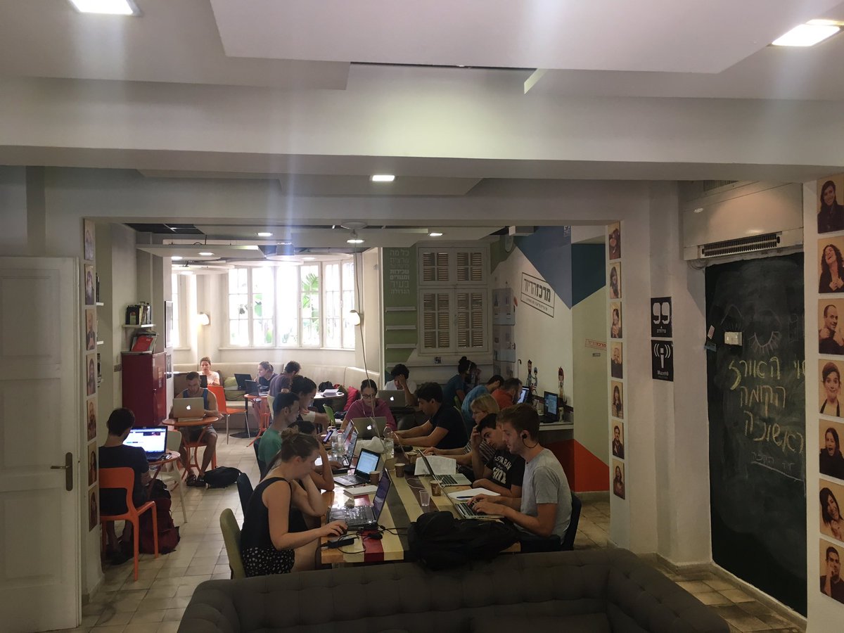 ludocharbonnel's tweet image. Pépinière sociale à Tel-Aviv #DLDMTPFrenchTech