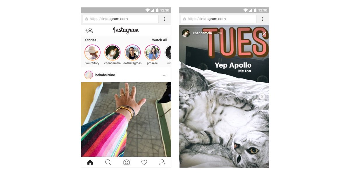 ThemAdvertising's tweet photo. #InstagramStories can now be viewed via the mobile web https://t.co/jBSWIDfetB via @Adweek  #Instagram https://t.co/owM01xlrVM
