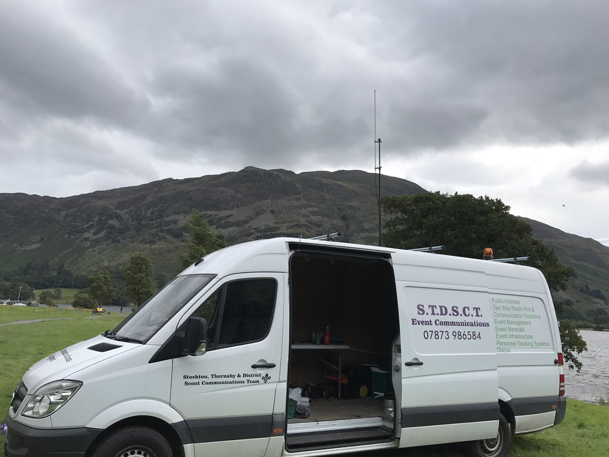 The team were in the Lake District this weekend providing radio communication, event control and marshals at Helvelyn Triathlon, <a href="/TriHardUK/">TriHard</a>