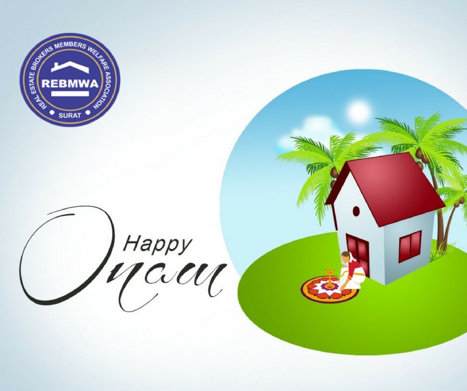 Happy Onam to all from #rebmwa #surat #association