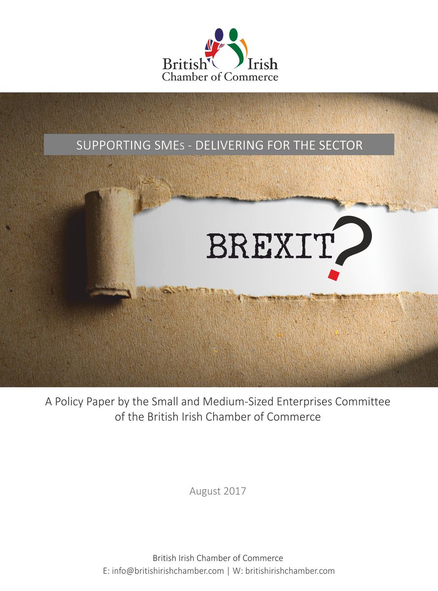 BrIreCham's tweet photo. IMPACT OF A ‘HARD’ BREXIT ON SMEs COULD DERAIL IRELAND’S ECONOMIC RECOVERY

https://t.co/V2VC92XTYc https://t.co/AXTh0rj2f0