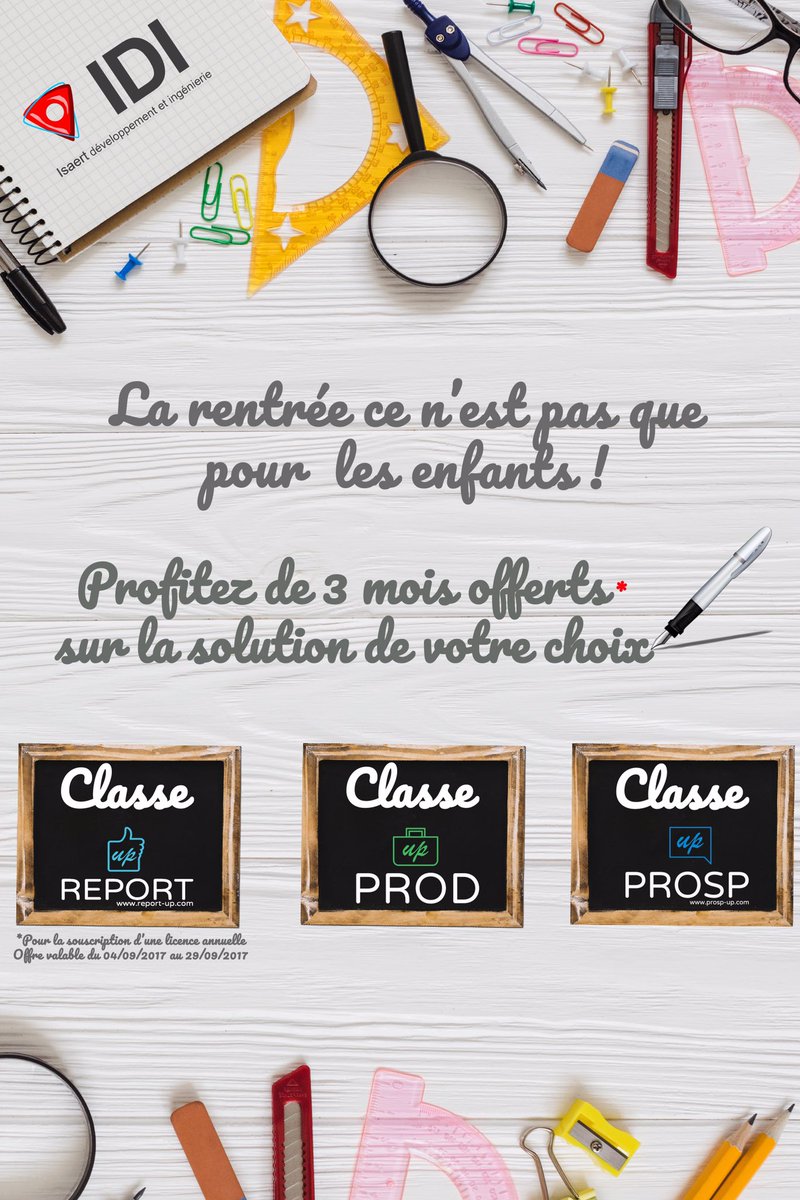 Isaert_dev_ing's tweet photo. 🖌🎒 C'EST LA RENTRÉE 🎒🖌

Profitez de notre offre de rentrée ~ 3 MOIS OFFERTS  ~ sur la solution de votre choix ! 
 #startups #FrenchTech https://t.co/iCMuUVDPqV