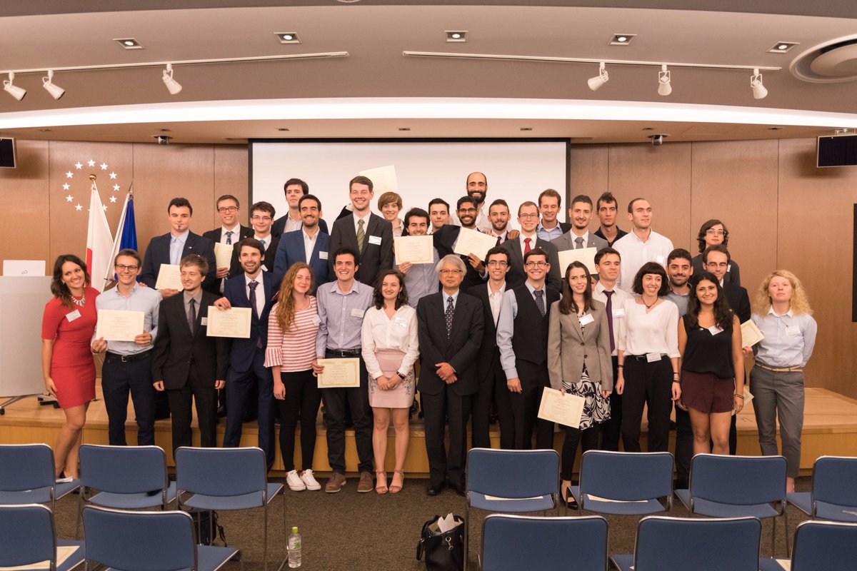 VulcanusProgram's tweet photo. Congratulations to our VJ16 students for finishing successfully their Vulcanus in Japan Program! https://t.co/qr5GJhSOtN