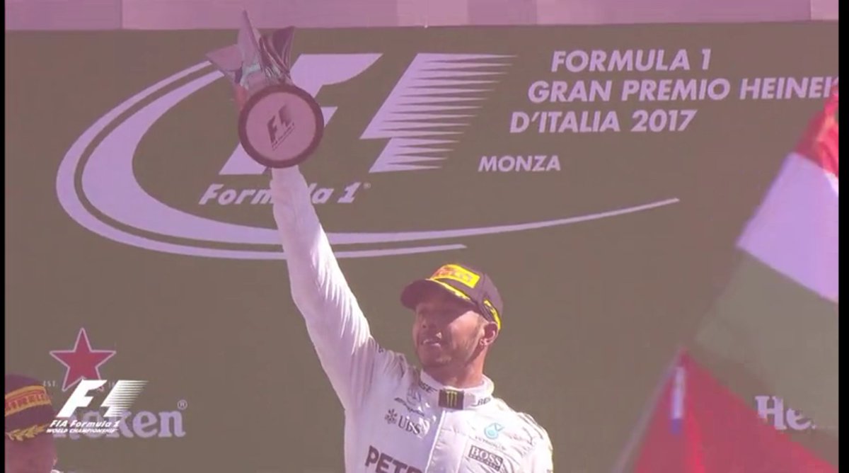 JosephDungee's tweet photo. Congratulations to @LewisHamilton #TeamLH #ItalianGP2017 #P1 #Winner !! #Monza Well done Mate and on to #SingaporeGP https://t.co/jIjmtTZreA