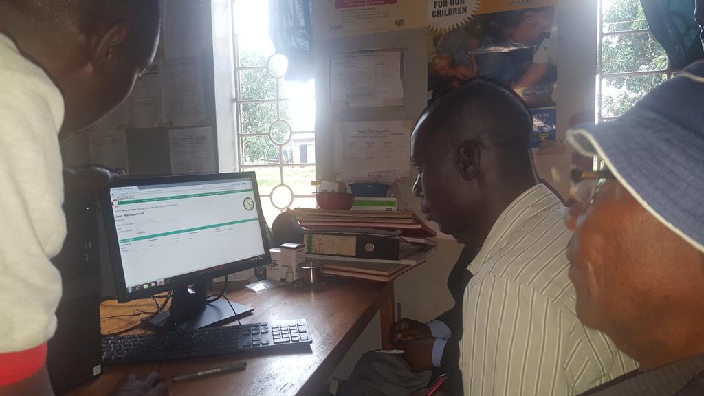 metsprogrammeug's tweet photo. UgandaEMR Mentorship
#METS Team
#Hoima District
#Dwoli Health Centre 111 https://t.co/Ha04IPlZBx