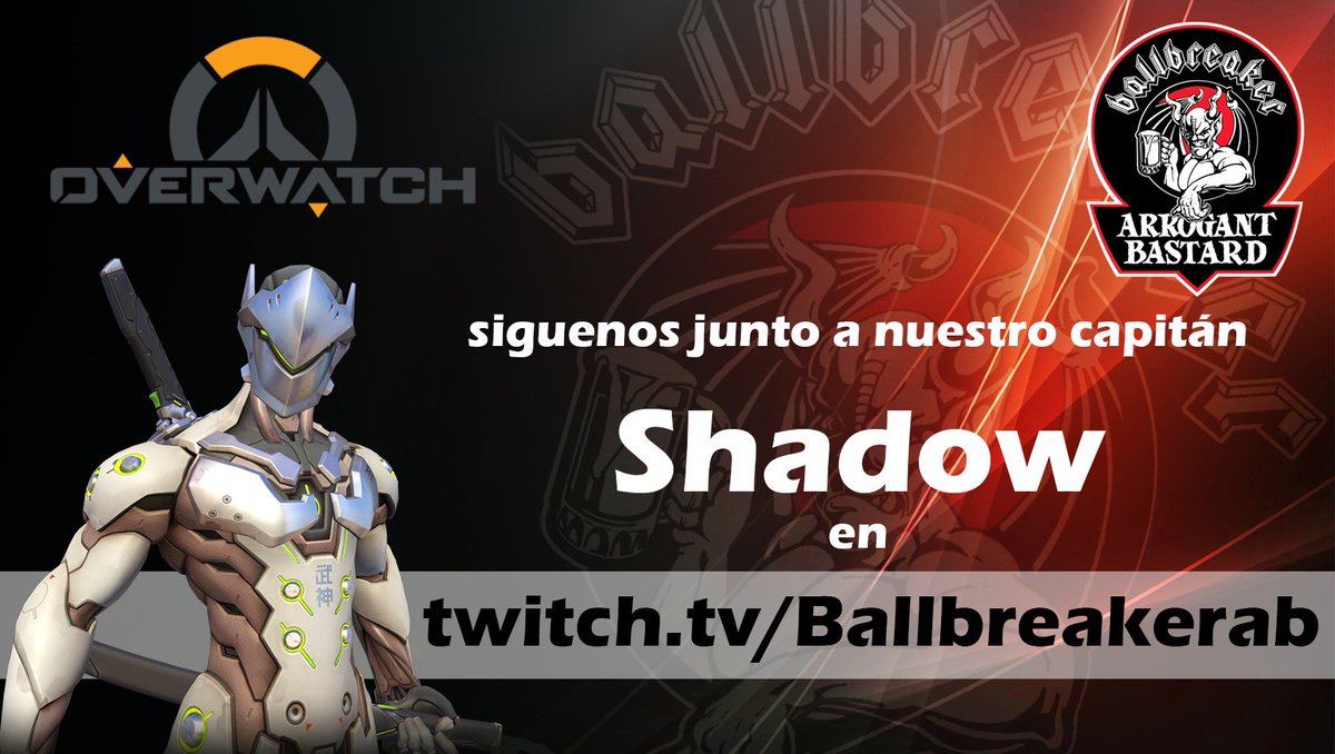 BallbreakerAB's tweet photo. Nuesstro captán de @PlayOverwatch está dándolo todo en stream. ¡Dadle mucho amor en https://t.co/5l4zKial0t ! https://t.co/LmbyGnYjUm