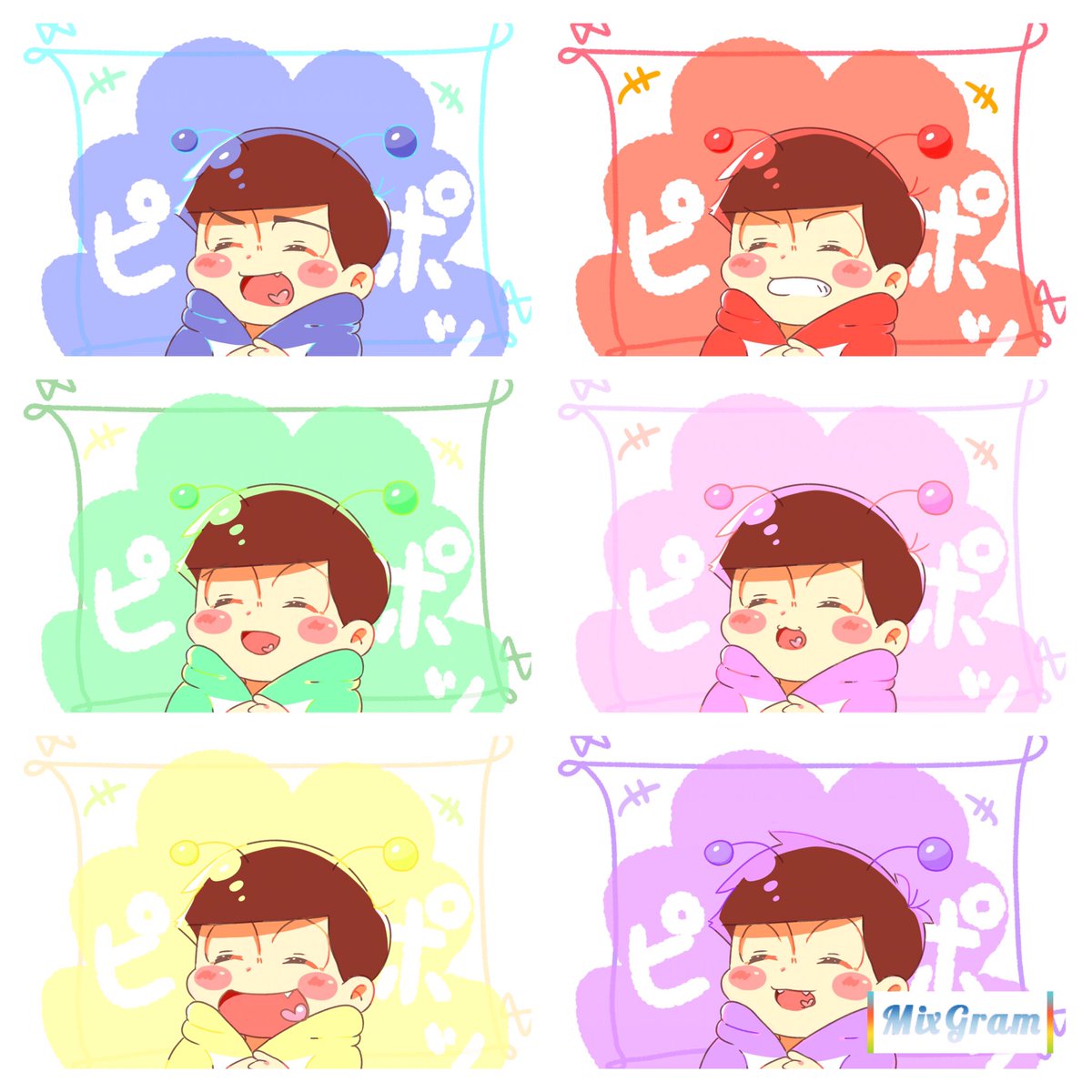 おそ松さんイラスト おそ松さんイラスト