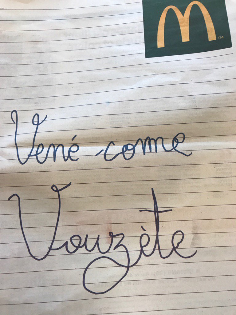 SdeMenthon's tweet photo. Scandaleuse page de pub de mac Do dans Le Parisien ce matin de la rentrée scolaire !Bon courage pour le cours d'orth. https://t.co/CSCXBMjmKI