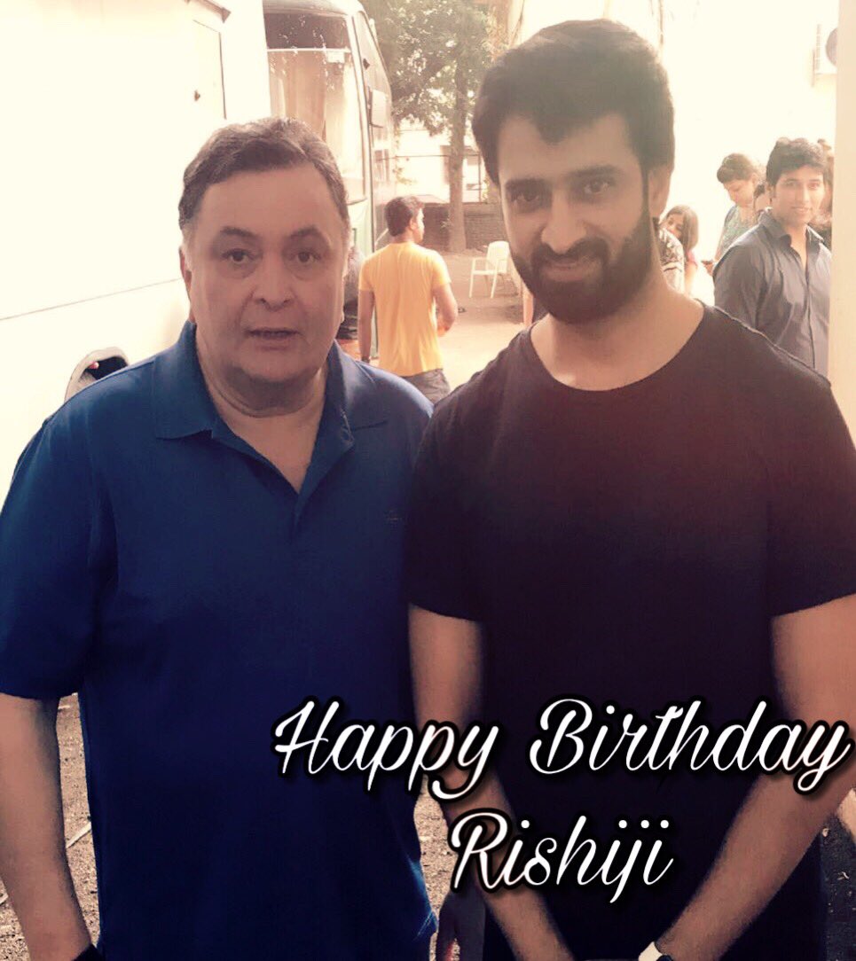 Happy Birthday <a href="/chintskap/">Rishi Kapoor</a>! No one can match up to the dedication you show on sets.
Honor meeting you at the #PatelKiPunjabiShaadi photoshoot