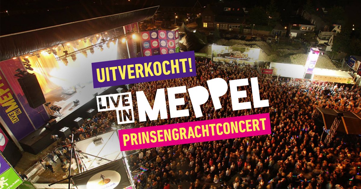 Live in Meppel tweet media