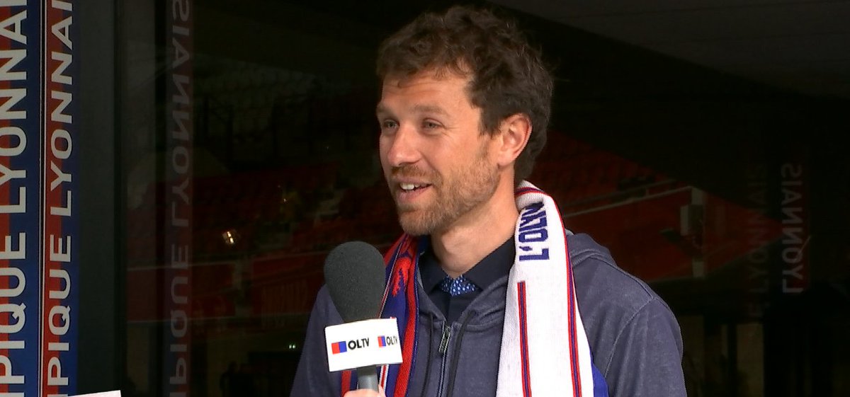 bvannetzel's tweet photo. Un grand bravo à @francoisdhaene vainqueur de @UTMBMontBlanc que l'on avait reçu pour #OLASNL. Au plaisir de vous revoir au @GroupamaStadium https://t.co/JeNiqBdxZz