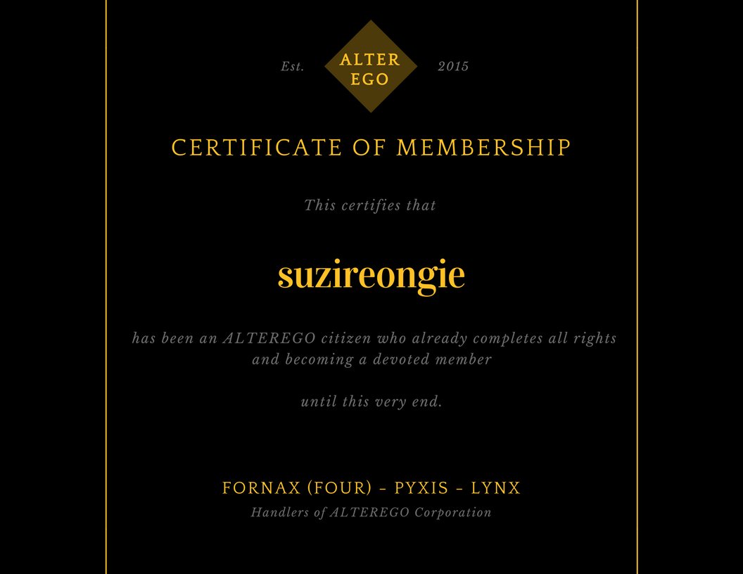 ALTEREGOcorp's tweet photo. @suzireongie Thank you in appreciation of you and all that you do. https://t.co/4suiwyBksH