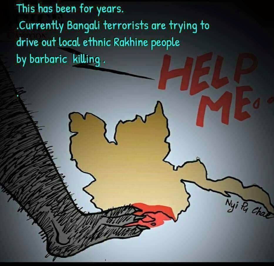 hana_atzoo's tweet photo. Don't trust everything you see. Most of them are lying #No_Rohingya_in_Myanmar #SaveRakhine #Stop_Terrorist #We_want_peace https://t.co/giRIZj8li4