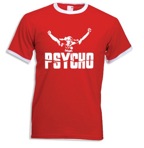 RedDogClothing's tweet image. Psycho T-Shirt. 
See picture for availability. Discounts on multiple purchases. 
Currently doing 2 of these for £10
DM to to order.
#nffc