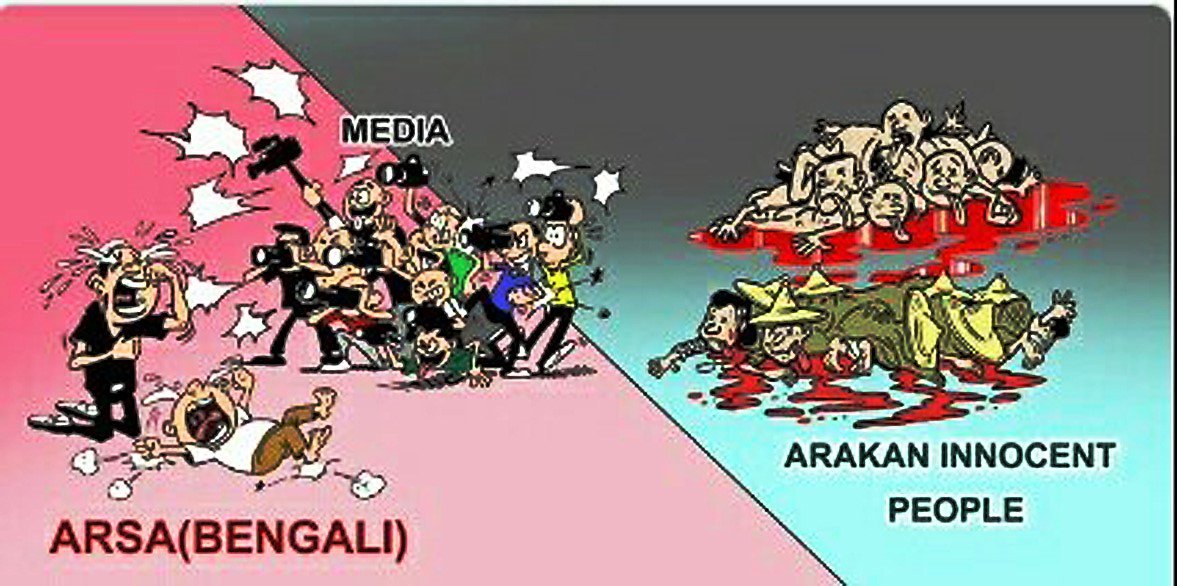 Most of the #media were neglect the true event and they Emphasize the desire of #BengaliTerrorists