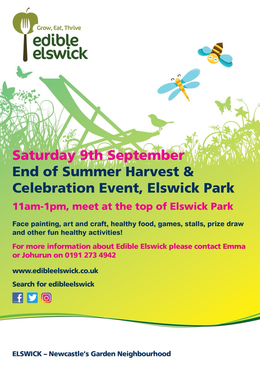 EdibleElswick's tweet photo. Exciting to have Walk Leaders coming from #TimeExchange to lead on our walk in #ElswickPark this Saturday! Join us! https://t.co/sTEU7aLFSY https://t.co/7gWilkUTLH